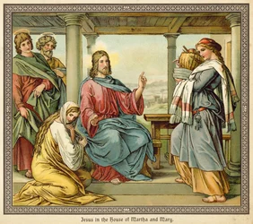 マルタとマリアの家のイエス