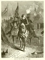 ジャンヌダルク（B. 1411、D。1431）