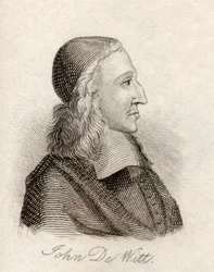 1825年に出版された「クラブの歴史辞典」のヨハン・デ・ウィット