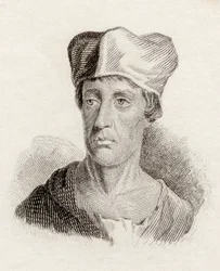 1825年に出版された「クラベス歴史辞典」のジョン・リーランド