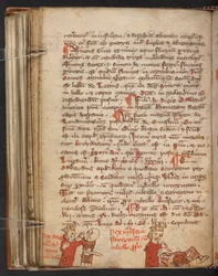 リンディスファーン福音書、コットンMSネロA IV、f. 110v（ヴェラム）