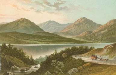 ローモンド湖からストローナクレイチャーへの道