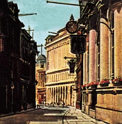 ロンドン市のロンバードストリート