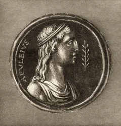 Lucius Apuleius（西暦124〜180年頃）、前編から1903年に出版されたLucius Apulieiusによる「キューピッドとプシュケの物語」まで