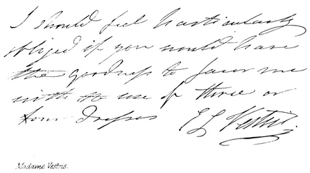 マダムヴェストリス