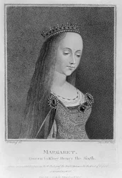 アンジューのマーガレット、1792年のオックスフォード伯爵の右の名誉のコレクションの古代の絵の後