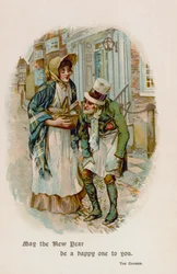 新年があなたにとって幸せな年になりますように。チャイム