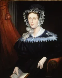 アン・ジェーン・カーライル夫人、c.1828-32（キャンバスに油彩）