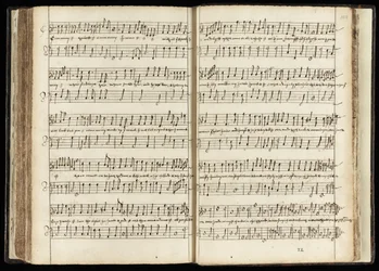 Ms.782 ff.107v-108「Come away, come away Hecate」『マクベス』の楽譜（紙にインク
