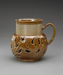 マグカップ、c。 1690-1705（塩釉石器）