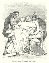 塔の王子殺人事件（エングレーヴィング）