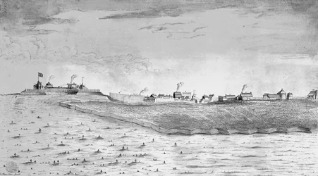 ChignectouのFort Lawrenceの北西の景色