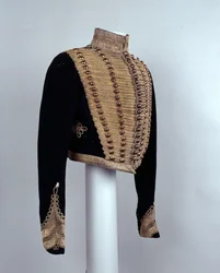 役員の短いカエルのジャケット、1854年頃