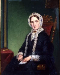 雑草の中の老婦人」1850年頃（油彩・キャンバス