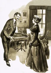 エドワードエルガーの生徒の1人は魅力的なキャロラインアリスロバーツでした