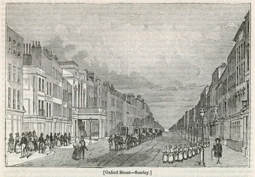 オックスフォードストリート-日曜日