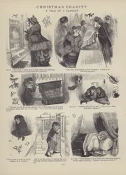 The British Working Man or One Who Does Not Believe In Him（イギリスの労働者、または彼を信じない人）』のページ（彫刻）。