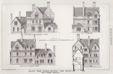 パレスロードコーナー、ルーペルパークエステート（エングレービング