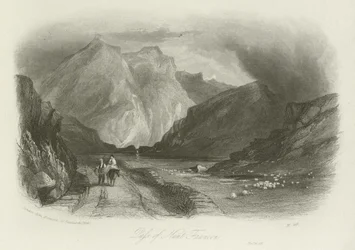 北ウェールズのナント・フランコン峠