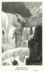 パーシー・ビッシェ・シェリーアレトゥーサの挿絵（エングレーヴィング）