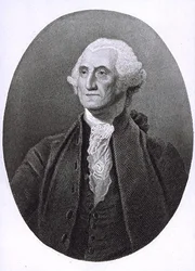 ジョージ・ワシントン(1732-1799)の肖像(彫刻)