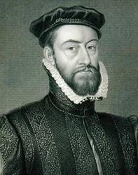 ジェームズ・スチュアート（1533-1570）の肖像（「ロッジの英国肖像画」より