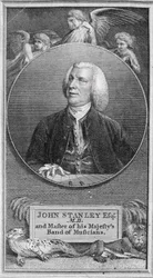 ジョン・スタンレーの肖像（1712-86）