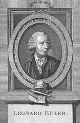 レナード・オイラーの肖像（1707-83）