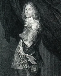 ロバート・ドーマー（1610-43）初代ケルナーヴォン伯爵の肖像（「ロッジの英国肖像画」より