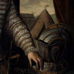 レスター伯爵ロバート・ダドリー卿の肖像 (1532-88年頃) 16世紀 油彩・キャンバス (詳細)