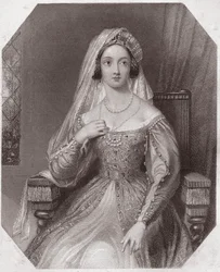 ヘンリー8世の妻、キャサリン・オブ・アラゴン（ヘンリー8世の生涯の有名な歴史） - Catherine of Aragon (The Famous History of the Life of the King Henry the Eighth) in - "Shakespeare Women