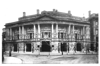 クイーンズホール、ランガムプレイス、ロンドン、1896年
