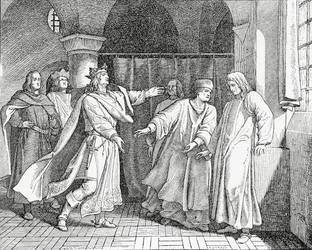 ローマの王ルイ4世と1325年のドイツの王フレデリック王との和解、1882年
