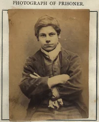 ロバート・チャールトン、1870年頃（セピア写真