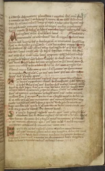 ロイヤル 13. A.XI、f.5 初期および周辺図面、Computus、Auxerre の Helperic (ベラム);