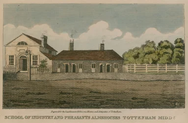 スクールオブインダストリーアンドフェザンズアルムスハウス、ロンドン、トッテナム