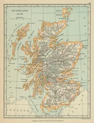 スコットランド（カラーリトグラフ）