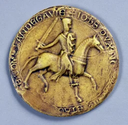 ジョン王の封印（1167-1216）1200