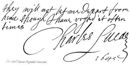 チャース・ルーカス卿（ロイヤリスト将軍）