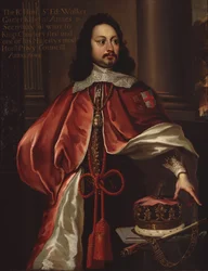 エドワード・ウォーカー卿（1611-1677）、ガーター王、17世紀後半（油彩・カンヴァス）
