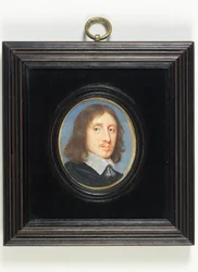 Sir Henry Vane The Younger（水彩・ベラム