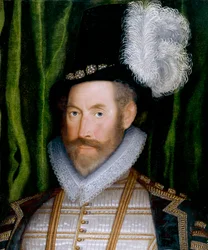 Sir Jerome Bowes (öljy kankaalle) (numero 369467)