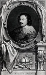 ケネルム・ディグビー卿（1603-1665）