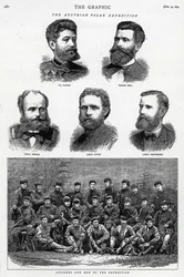 1874年11月14日、グラフィックで公開されたオーストリアの北極探検隊