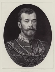 ニコラス・アレクサンドロヴィッチ大公殿下のチャレヴィッチ（彫刻）。