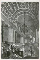 新しい外国事務所の大階段