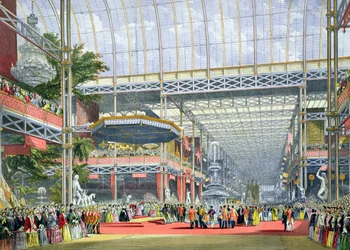 1851年に発行された1851年の大展覧会のディキンソンズ総合写真による就任式は、1854年に発行されました（194667を参照）