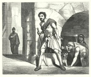 強盗の潜む場所（エングレーヴィング