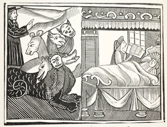 奇跡の奇跡、パブジョンアシュトンによる18世紀のChap-booksのイラスト。 1882