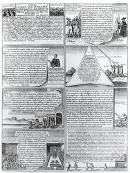 W.ホラー（1607-77）によって刻まれた1643年の厳粛なリーグと契約